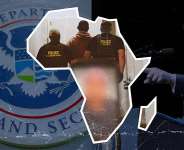 RFI investigated the US system for deporting migrants to African countries as part of a consortium of 24 international media outlets coordinated by Forbidden Stories. -  Studio FMM