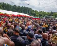 The crowd at Akwasidae USA