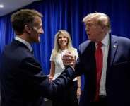 French President Emmanuel Macron meets US President Donald Trump during talks in New York on 21 September 2026, ahead of the United Nations General Assembly. The two leaders discussed measures to ease pressure on global energy markets, including reopening the Strait of Hormuz and a possible energy truce between Russia and Ukraine. -  AFP