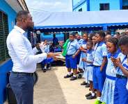 ICAD-MOGA School Tour Begins at Christ Ebenezer Preparatory School in Accra