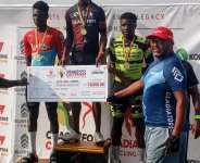 Police rider Victor Cudjoe claims Osagyefo Criterium title with stunning solo breakaway