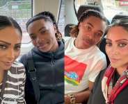 Peter Okoye And Lola Omotayo Celebrate Son Cameron At 18