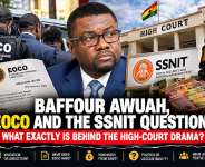 BAFFOUR AWUAH, EOCO & SSNIT: Behind the courtroom tension lies unanswered questions of power, accountability, and truth. The High Court drama isnt just legal its a test of Ghanas institutions and the fight for transparency.