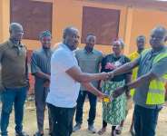 Nikyema Billa Alamzy renovates, hands over Katiu Primary School to GES