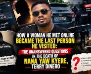 He went to meet a woman he reportedly met online and never returned. Nana Yaw Kyere, known as Terry Dinero, is dead, while suspects have been arrested. But what really happened in Teshie? Was it a meeting, a trap, or a carefully planned setup? The unanswered questions remain.