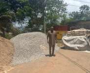 Cape Coast North MP supports Wesley Girls’ SHS with cement, sand and stones