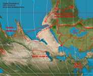 The original homelands of the Five Races of Eniyan (Homosapiens)