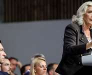 French far-right leader Marine Le Pen delivers a speech on September 13, 2026 in Henin-Beaumont, northern France. -  Jean-Francois Badias, AP