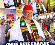 Pete Edochie arrives in Ghana to launch legacy project