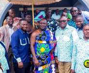 NHIA CEO pays courtesy call on Sunyanimanhene