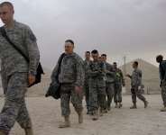 US soldiers at Al-Asad Air Base, west of Baghdad, during the US-led coalition mission against the Islamic State group, which formally ended in Iraq on 30 September 2026. - AP Photo/Khalid Mohammed - Khalid Mohammed