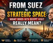 From Suez to Strategic Space: What Does Xi’s Egypt Visit Really Mean?