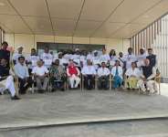 Group photograph of Ghana’s First Naturopaths trained in India
