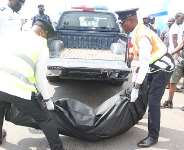 Dormaa police retrieve decomposed body of unidentified lady from uncompleted building