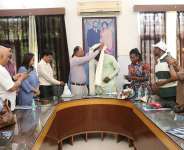 Nyarkotey Obu been honoured at Desh Bhagat Ayurvedic College and Hospital, Punjab, India