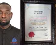Chairman of Afro Arab Group Grabs Another International Award