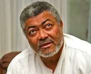 Former president Rawlings