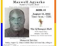 My sympathy to the bereaved family