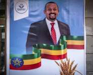 Abiy is widely expected to consolidate his grip on power in Mondays election.  By Marco Simoncelli (AFP)