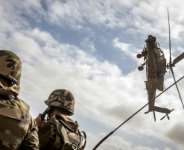 African Lion is US Africa Commands largest annual exercise, bringing troops from several allied nations together for training, as seen here in 2022.  By FADEL SENNA (AFP)