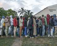 Aid organisations warn the situation could develop into a humanitarian crisis.  By RAJESH JANTILAL (AFP)