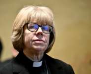Archbishop of Canterbury Sarah Mullally is on her first trip to Africa as leader of the worlds Anglicans.  By Filippo MONTEFORTE (AFP/File)