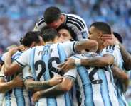 Argentina are aiming to defend their World Cup crown against Spain.  By PATRICIA DE MELO MOREIRA (AFP/File)