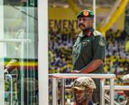 Army chief Kainerugaba has made no secret of his wish to succeed his father, President Yoweri Museveni.  By BADRU KATUMBA (AFP)
