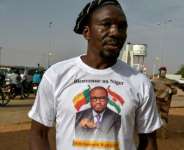 Beninese turned out for a visit by the countrys new leader Romuald Wadagni to Niger with whom ties have been strained.  By - (AFP)