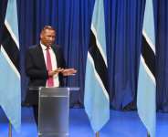 Botswanas newly elected President Duma Boko annuonced plans to diversify the diamond-dependent economy.  By Monirul Bhuiyan (AFP/File)