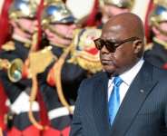 Democratic Republic of the Congos President Felix Tshisekedi has declared If the people want me to have a third term, I will accept.  By Ludovic MARIN (AFP)