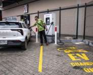 EVs are making inroads even in Nigeria where the power grid is unreliable and a third of the country doesnt have access to electricity at all. By Temiloluwa Johnson (AFP)