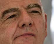 FIFA president Gianni Infantino has rid himself of critic Kevin Lamour. By Jaime SALDARRIAGA (AFP)