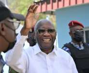 Former president Gbagbo has said he does not want to hold office again. By Sia KAMBOU (AFP)