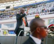 Gabonese President Brice Oligui Nguema led a coup ending 55 years of rule by the Bongo family.  By Nao Mukadi (AFP/File)