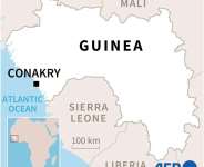 Guinea is rich in minerals, but more than half of its inhabitants live below the poverty line.  By Gillian HANDYSIDE, Kun TIAN (AFP)