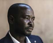 Guinean activist Abdoul Sacko was kidnapped from his home in front of his family in February 2025.  By PATRICK MEINHARDT (AFP)