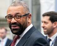 Home Secretary James Cleverly unveiled proposals to cut regular migration.  By Stefan Rousseau (POOL/AFP)