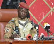 Ibrahim Traores military junta has cracked down on the media, opposition and civil society.  By - (AFP)