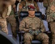 Junta chief captain Ibrahim Traore has pursued anti-Western policies since seizing power in September 2022.  By OLYMPIA DE MAISMONT (AFP/File)