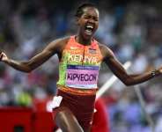 Kenya has a rich athletics tradition embodied by triple Olympic gold medallist Faith Kipyegon. By Jewel SAMAD (AFP)