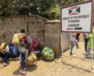 Last week, Kenyas president gave foreign-owned small businesses until Monday to shut down.  By SIMON MAINA (AFP)