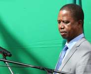 Late Zambian president Edgar Lungu died on June 5 at age 68.  By SALIM DAWOOD (AFP/File)