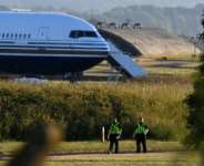 Legal challenges grounded a jet set to take the first deportees last year.  By JUSTIN TALLIS (AFP/File)