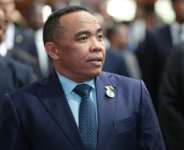 Madagascars President Michael Randrianirina has been in power since October.  By Ludovic MARIN (AFP/File)