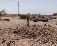 Malis army carried out airstrikes on the northern rebel-held town of Kidal.  By - (AFP)