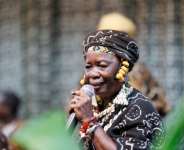 Mariam Bagayoko has spent decades bringing age-old Malian music to audiences around the world.  By - (AFP)