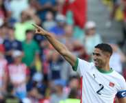 Morocco captain Achraf Hakimi helped Paris Saint-Germain win the UEFA Champions League for the first time.  By Alain JOCARD (AFP)