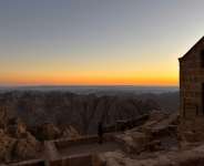 On Mount Sinai in the Saint Catherine valley, hotels are under construction as part of Egypts new tourism megaproject. By Bahira AMIN (AFP)