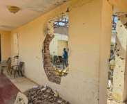 Paramilitary drone strikes shook Sudans flashpoint city of El-Obeid hours after the army regained control of the citys highway to the capital Khartoum..  By - (AFP)